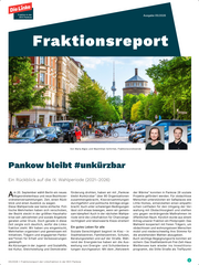 Titelseite Fraktionsreport August 2026